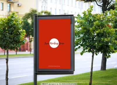 道路廣告牌樣機